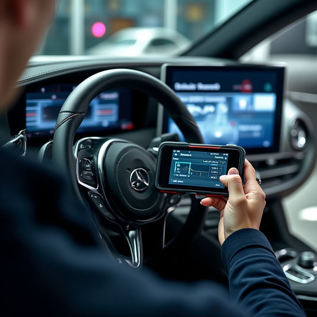 Diagnostika Mercedes elektroniky